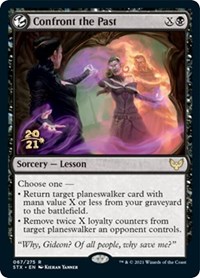 Confront the Past, Prerelease Cards