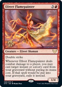 Efreet Flamepainter, Prerelease Cards