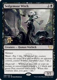 Sedgemoor Witch, Prerelease Cards
