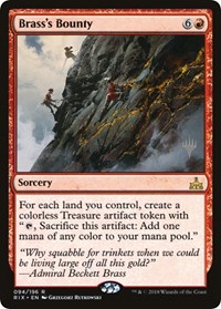 Brass's Bounty, Promo Pack: Strixhaven