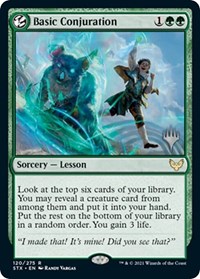 Basic Conjuration, Promo Pack: Strixhaven
