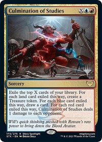 Culmination of Studies, Promo Pack: Strixhaven