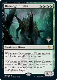 Daemogoth Titan, Promo Pack: Strixhaven