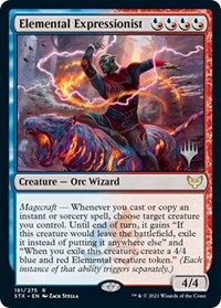Elemental Expressionist, Promo Pack: Strixhaven