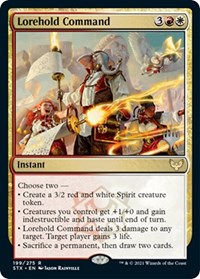 Lorehold Command, Promo Pack: Strixhaven
