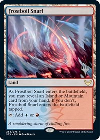 Frostboil Snarl, Promo Pack: Strixhaven