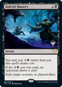 Baleful Mastery, Promo Pack: Strixhaven