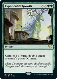 Exponential Growth, Promo Pack: Strixhaven