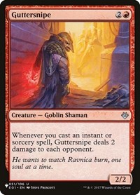 Guttersnipe (E01), The List Reprints