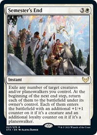 Semester's End, Promo Pack: Strixhaven