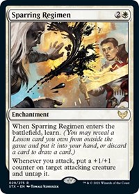 Sparring Regimen, Promo Pack: Strixhaven