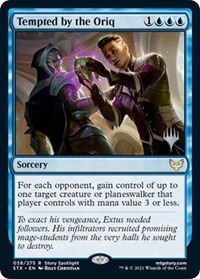 Tempted by the Oriq, Promo Pack: Strixhaven
