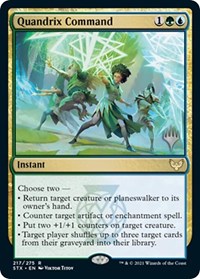 Quandrix Command, Promo Pack: Strixhaven