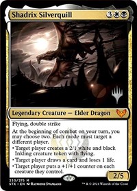 Shadrix Silverquill, Promo Pack: Strixhaven