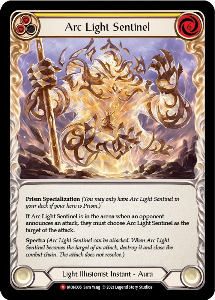 Arc Light Sentinel, 1st-edition-normal, front