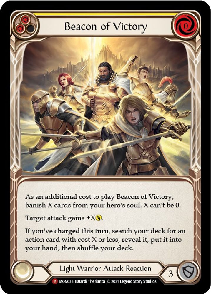 Beacon of Victory, 1st-edition-normal, front