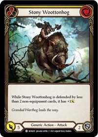 Stony Woottonhog Yellow