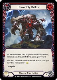 Unworldly Bellow Red