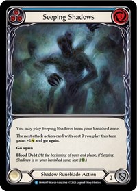 Seeping Shadows Blue