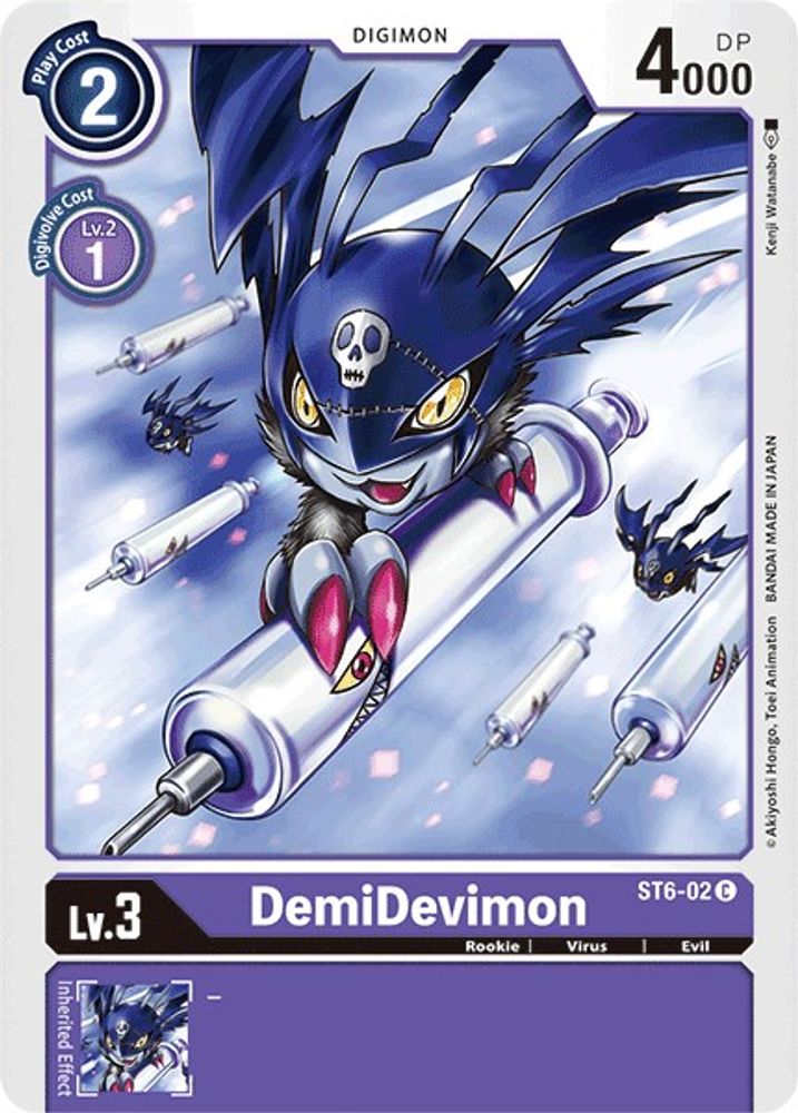 DemiDevimon, Standard, front