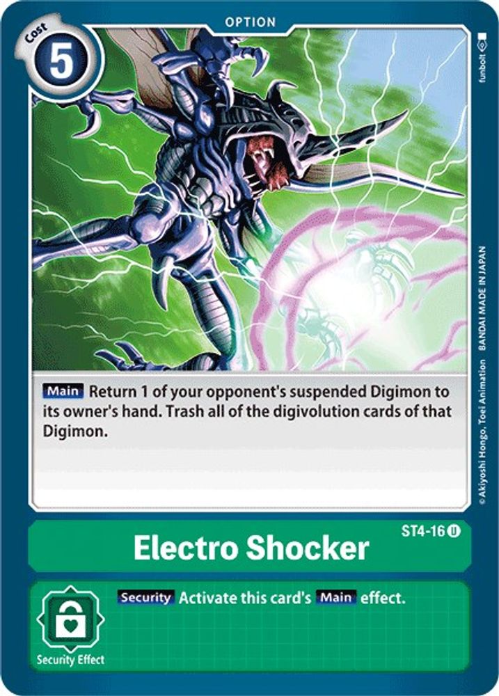 Electro Shocker, Standard, front