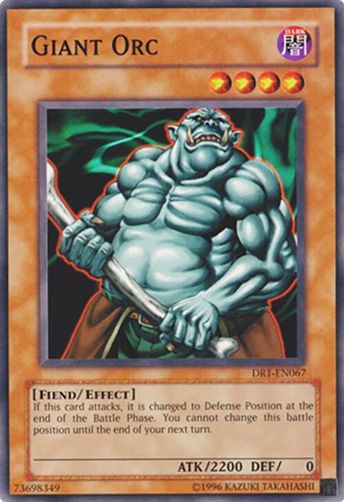 Giant Orc, Unlimited, front