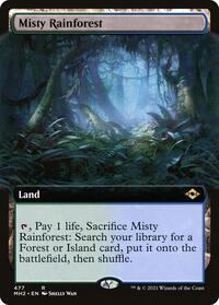 Misty Rainforest (Extended Art), Modern Horizons 2