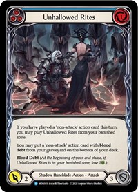Unhallowed Rites Blue
