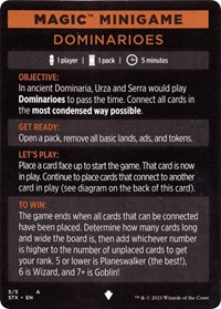 Magic Minigame: Dominarioes, Strixhaven: School of Mages