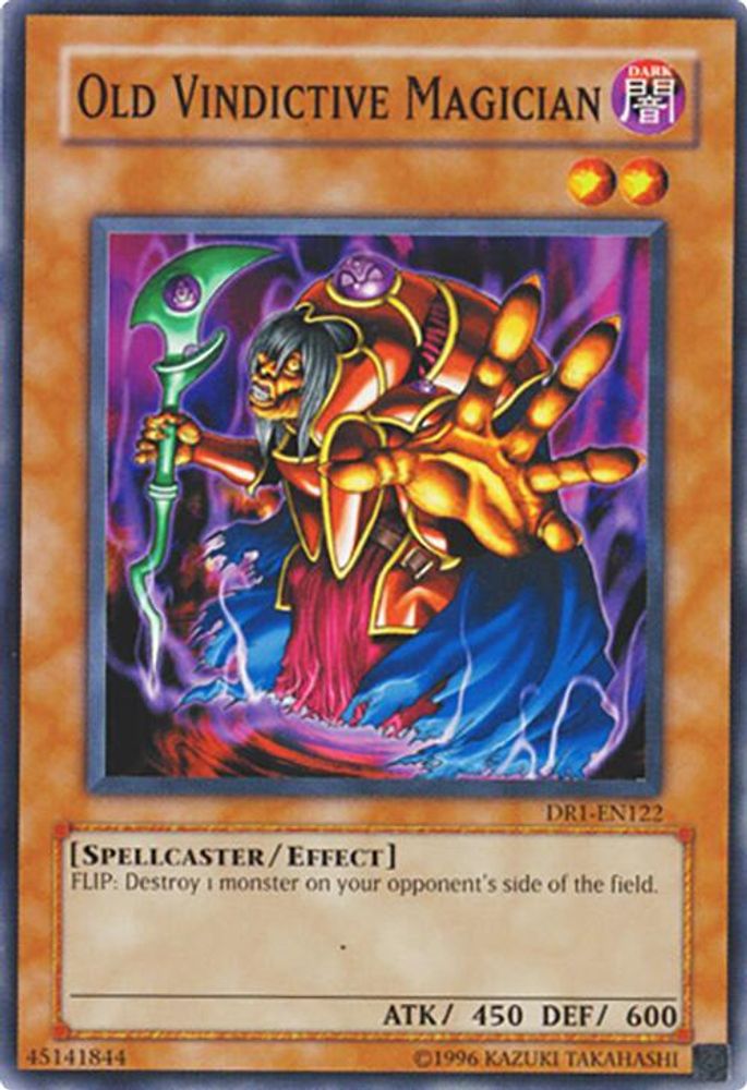 Old Vindictive Magician, Unlimited, front