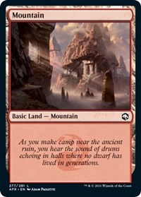Mountain (277), Adventures in the Forgotten Realms