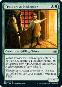 Prosperous Innkeeper, Adventures in the Forgotten Realms