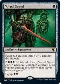 Vorpal Sword, Adventures in the Forgotten Realms