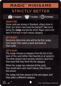 Magic Minigame: Strictly Better, Strixhaven: School of Mages