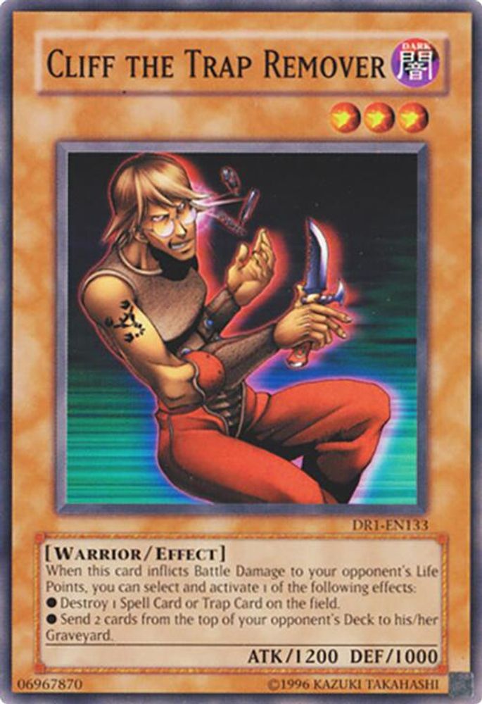 Cliff the Trap Remover, Unlimited, front