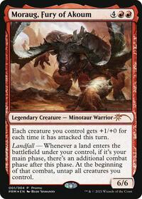 Moraug, Fury of Akoum, Unique and Miscellaneous Promos