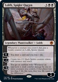 Lolth, Spider Queen, Adventures in the Forgotten Realms