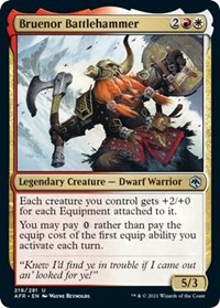Bruenor Battlehammer, Adventures in the Forgotten Realms