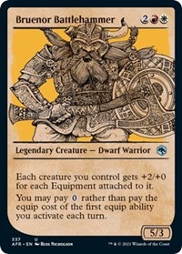 Bruenor Battlehammer (Showcase), Adventures in the Forgotten Realms