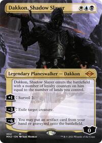 Dakkon, Shadow Slayer (Borderless), Modern Horizons 2