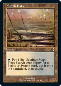 Marsh Flats (Retro Frame) (Foil Etched), Modern Horizons 2