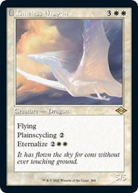 Timeless Dragon (Retro Frame) (Foil Etched), Modern Horizons 2