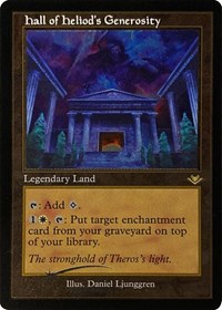 Hall of Heliod's Generosity (Retro Frame) (Foil Etched), Modern Horizons