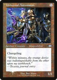 Universal Automaton (Retro Frame) (Foil Etched), Modern Horizons
