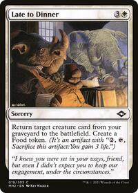 Late to Dinner, Modern Horizons 2