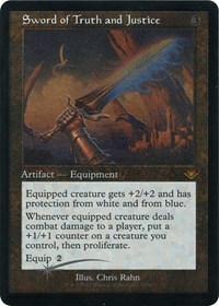 Sword of Truth and Justice (Retro Frame) (Foil Etched), Modern Horizons