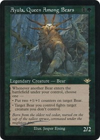 Ayula, Queen Among Bears (Retro Frame) (Foil Etched), Modern Horizons