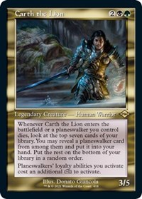 Carth the Lion (Retro Frame) (Foil Etched), Modern Horizons 2