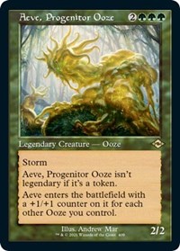 Aeve, Progenitor Ooze (Retro Frame) (Foil Etched), Modern Horizons 2