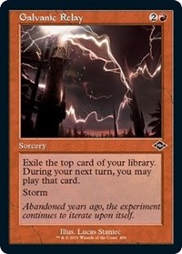 Galvanic Relay (Retro Frame) (Foil Etched), Modern Horizons 2